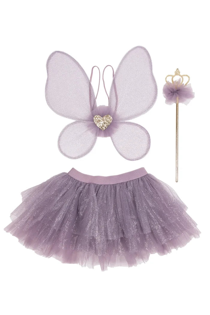 Great Pretenders Royal Fairy Princess Skirt Set - Purple