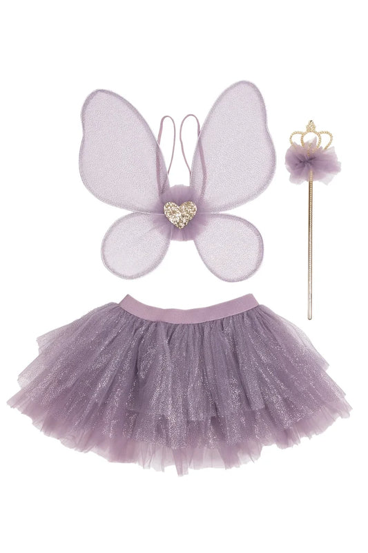 Great Pretenders Royal Fairy Princess Skirt Set - Purple