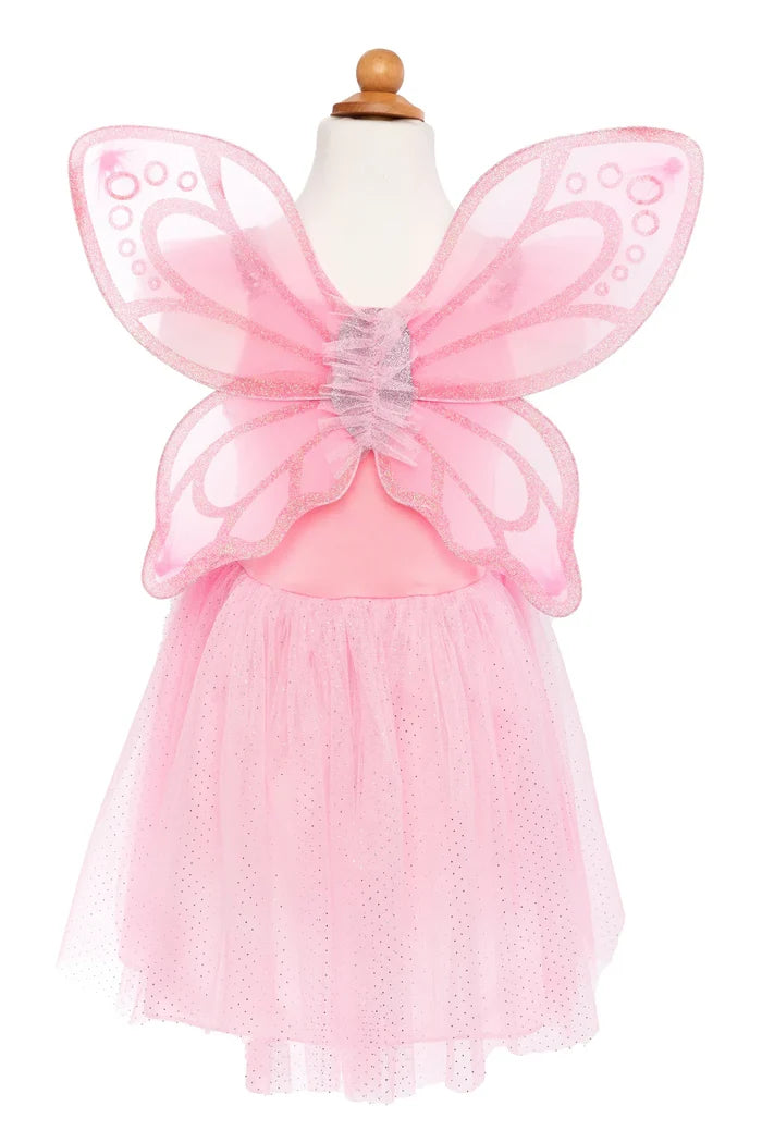 Great Pretenders Sequins Butterfly Dress & Wings - Pink