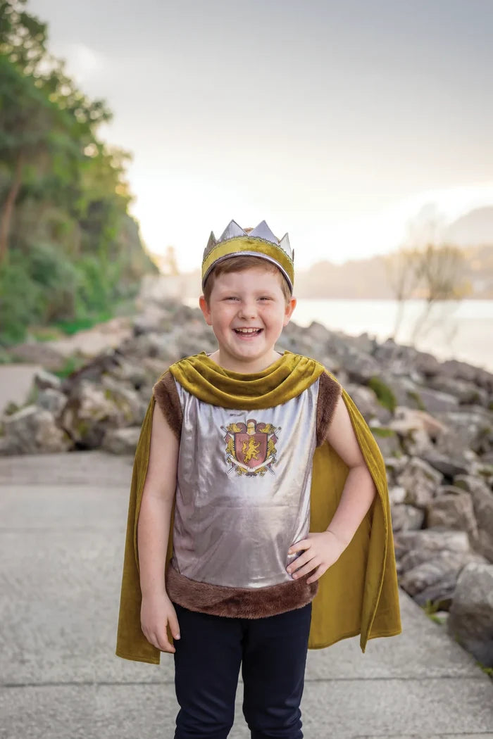 Great Pretenders Sir Wolfheart Tunic, Cape & Crown Set