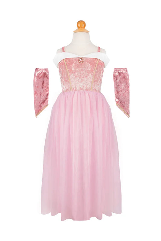 Great Pretenders Velvety Soft Sleeping Sweetheart Princess Gown with Arm Warmers