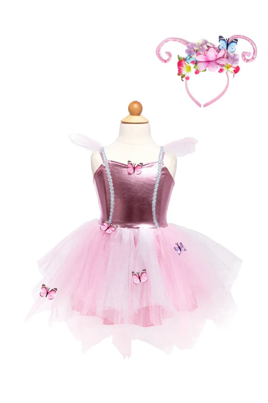 Great Pretenders Woodland Butterfly Dress & Headpiece