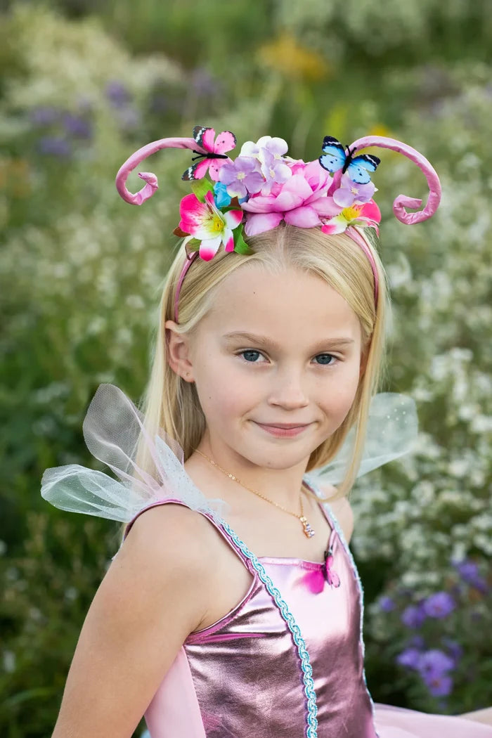 Great Pretenders Woodland Butterfly Dress & Headpiece