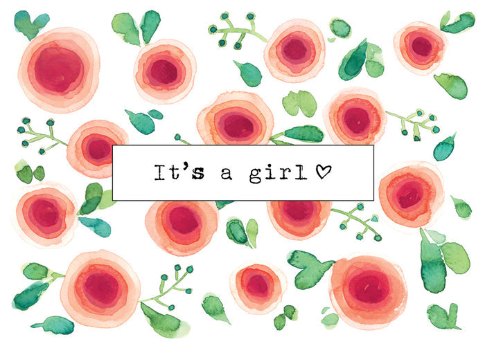 Greeting Cards - ABIGAËLLE/It's a girl