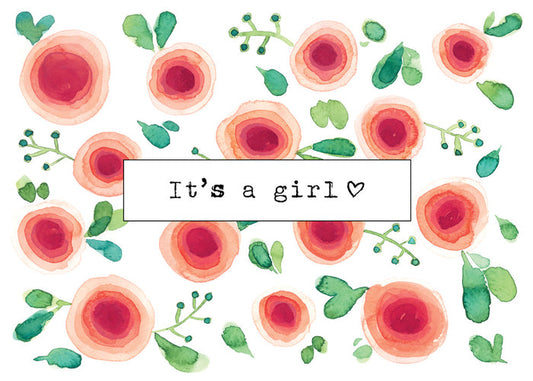 Greeting Cards - ABIGAËLLE/It's a girl