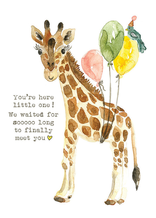 Greeting Cards - Gisele/You're Here Little One!