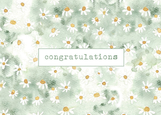 Greeting Cards - Marguerite/ Congratulations
