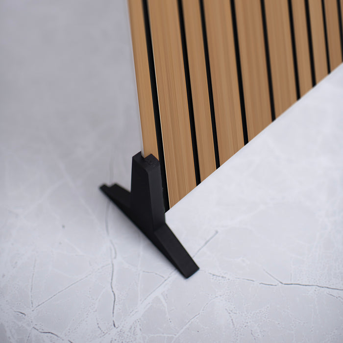 Grounded Slat Wall Panels