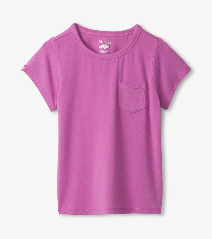 Hatley Bamboo Tee -Spring Crocus Purple
