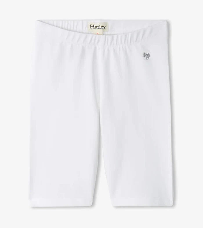 Hatley Bike Shorts - White