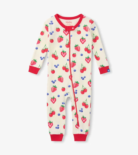 Hatley Cotton Coverall - Summer Berries