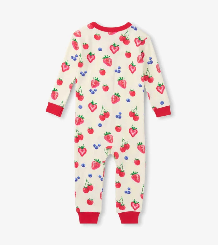 Hatley Cotton Coverall - Summer Berries
