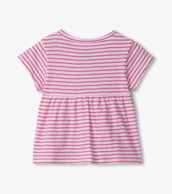 Hatley Graphic Tee - Cherry Stripes
