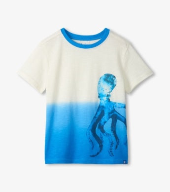Hatley Graphic Tee - Dip Dye Octopus