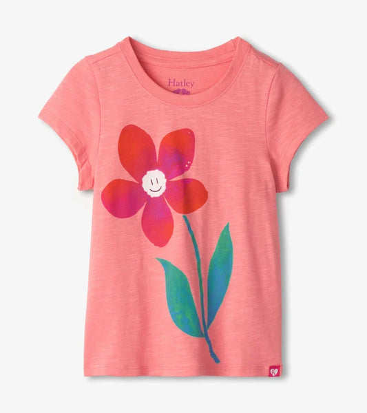Hatley Graphic Tee - Pink Daisy