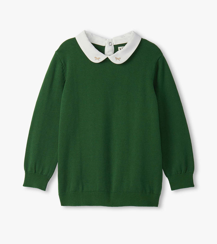 Hatley Little Pea Sweater - Eden Green