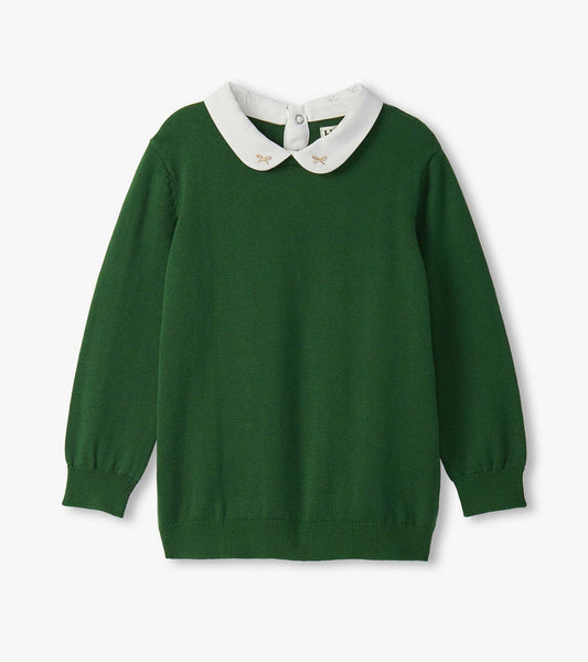 Hatley Little Pea Sweater - Eden Green