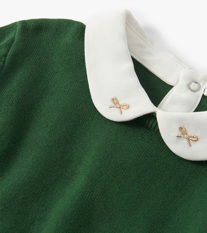 Hatley Little Pea Sweater - Eden Green