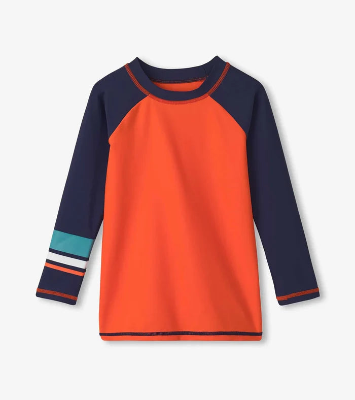 Hatley Long Sleeve Rashguard - Orange