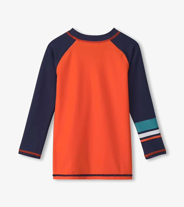 Hatley Long Sleeve Rashguard - Orange