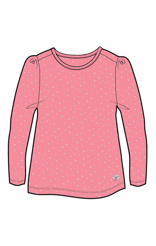 Hatley Long Sleeve Tee - Flamingo Melt