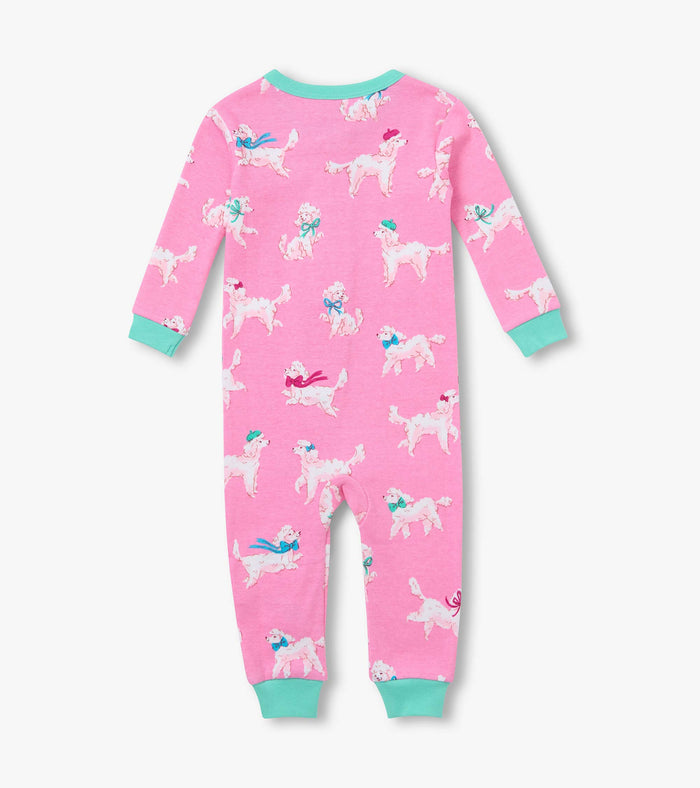 Hatley Poodle Pups Cotton Rib Coverall