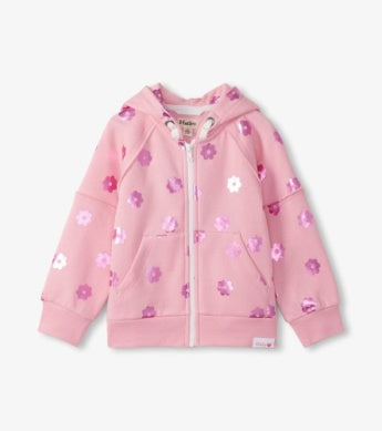 Hatley Raw Edge Hoodie - Blossom
