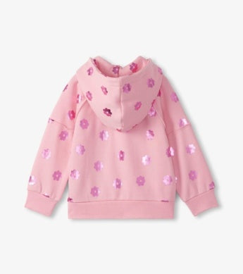 Hatley Raw Edge Hoodie - Blossom