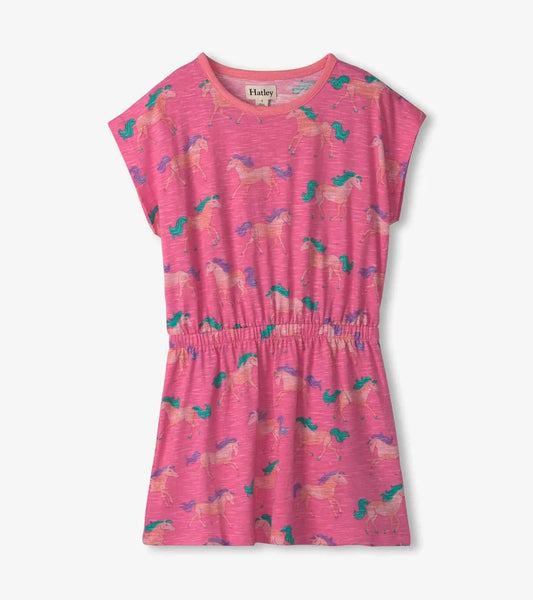 Hatley Relaxed Dress - Summer Horses