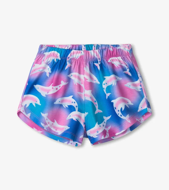 Hatley Shorts Sleep Set - Airbrushed Dolphins