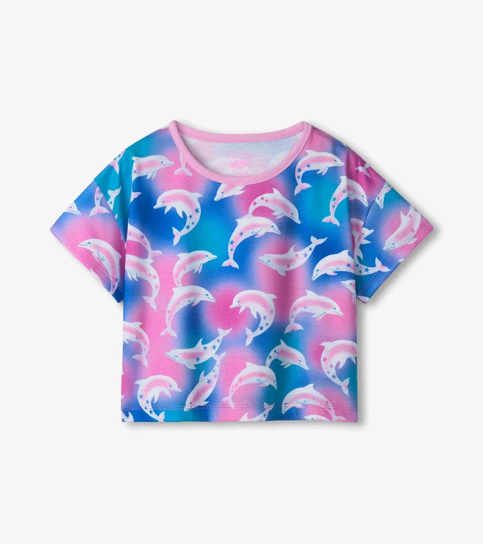 Hatley Shorts Sleep Set - Airbrushed Dolphins