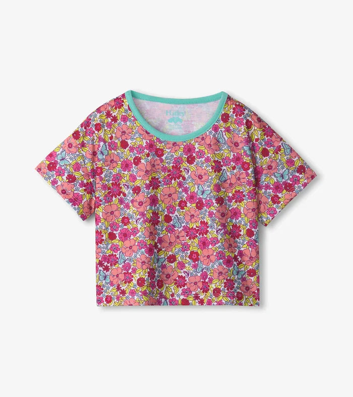 Hatley Shorts Sleep Set - Groovy Daisy