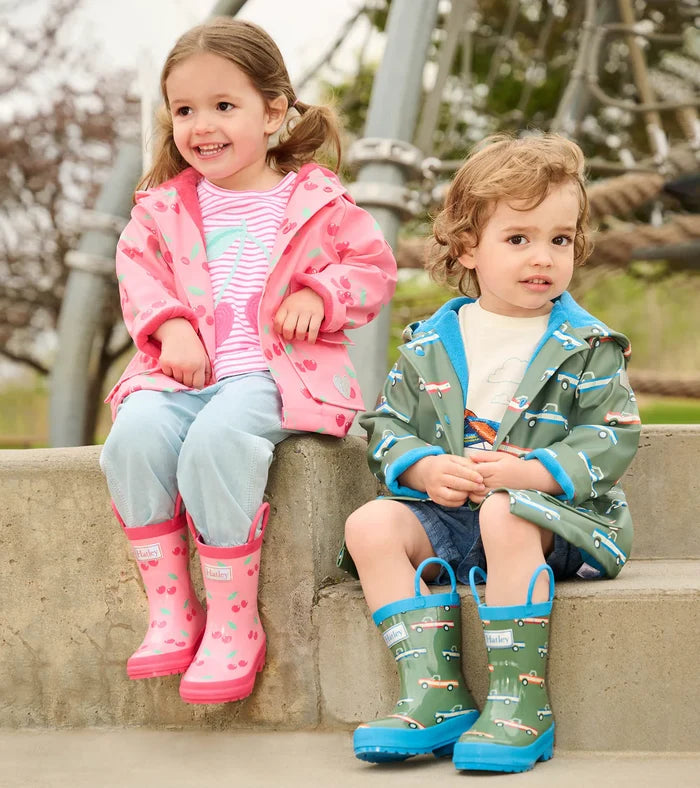 Hatley Snap Raincoat - Cherries