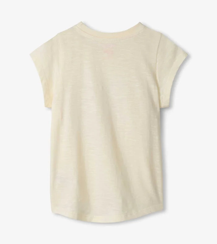 Hatley Tir Front Tee - Afterglow Butterfly