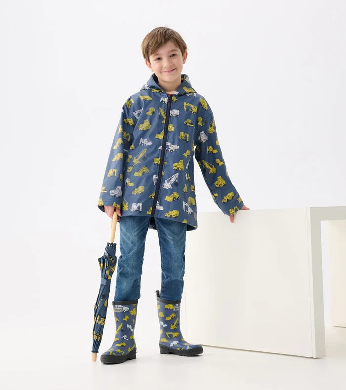 Hatley Zip-up Rain Jacket - Under Construction