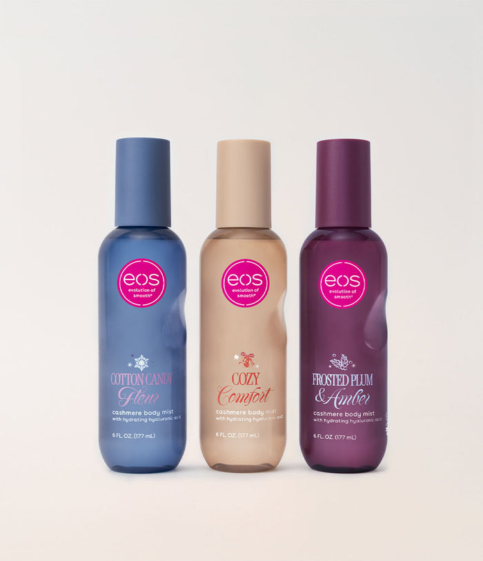 Cotton Candy Fleur, Cozy Comfort, and Frosted Plum & Amber Body Lotion Bundle