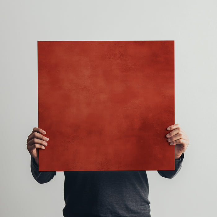 Iconic rich Terracotta Red
