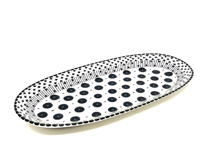 Black & White Polka