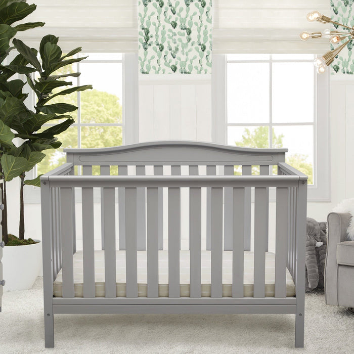Delta Children Grey (026) Independence 4-in-1 Convertible Crib