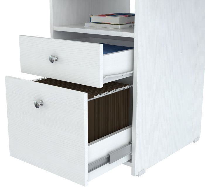 Inval Writing Desk - Laricina White