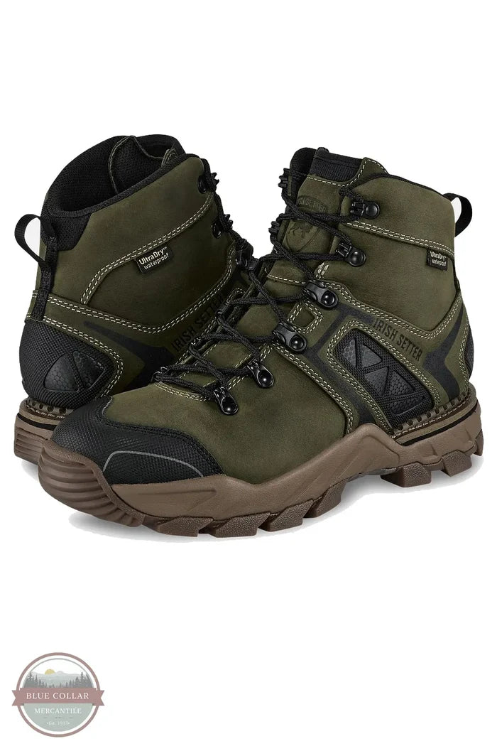 Irish Setter 83629 Crosby 6-inch Waterproof Work Boot view of pair together