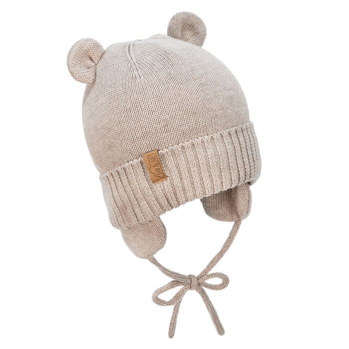 Jan & Jul Bear Knit Winter Hat - Wheat Field