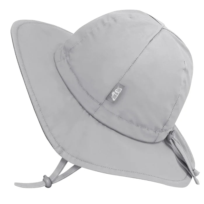Jan & Jul Cotton Floppy Hat - Grey