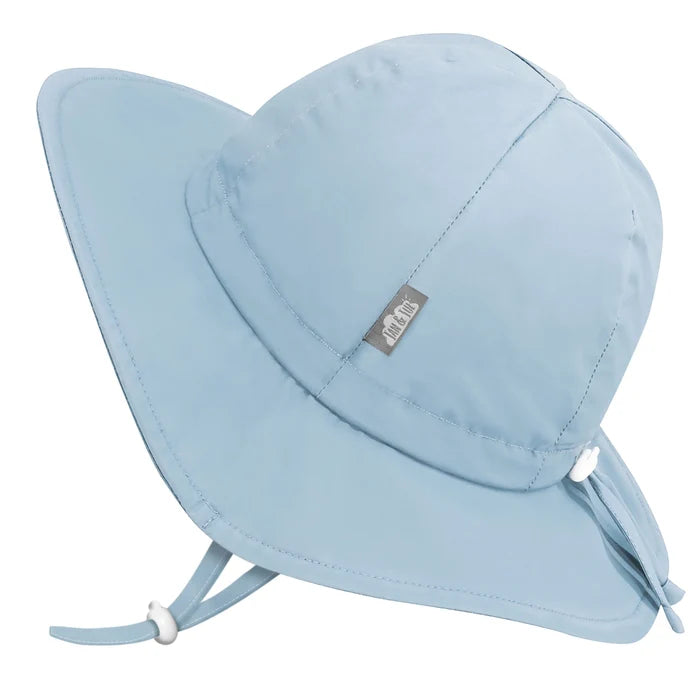 Jan & Jul Cotton Floppy Hat - Light Blue