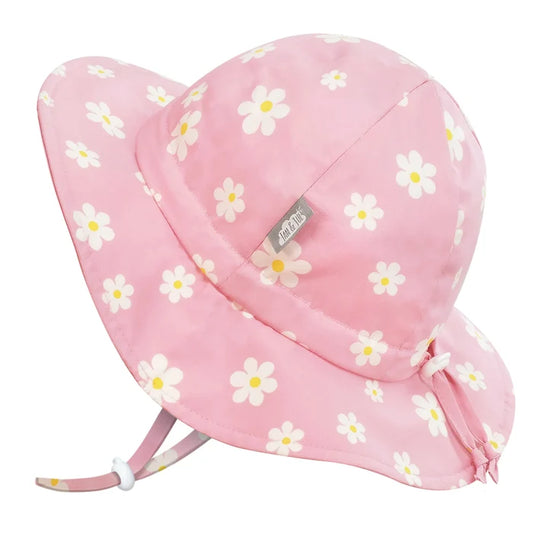 Jan & Jul Cotton Floppy Hat - Pink Daisy