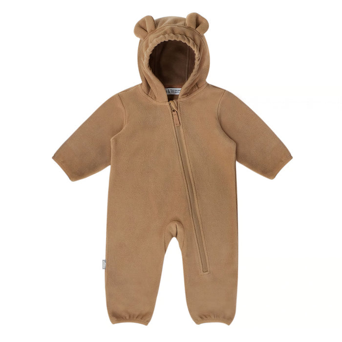 Jan & Jul Fleece Suit - Soft Brown