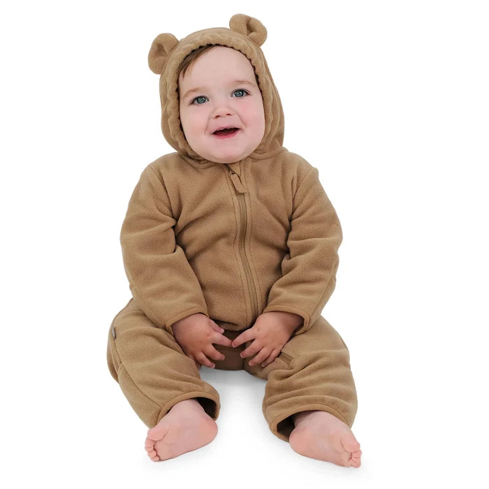 Jan & Jul Fleece Suit - Soft Brown