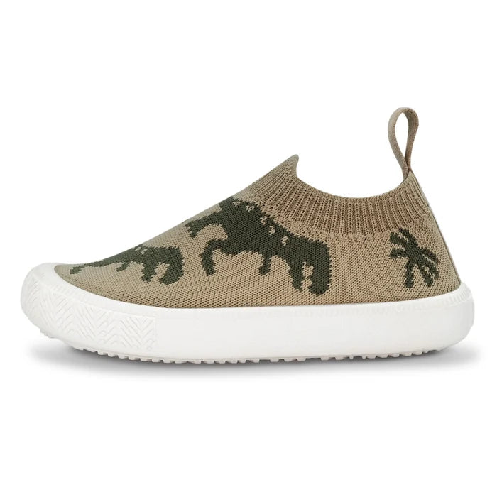 Jan & Jul Graphic Knit Shoes - T-Rex