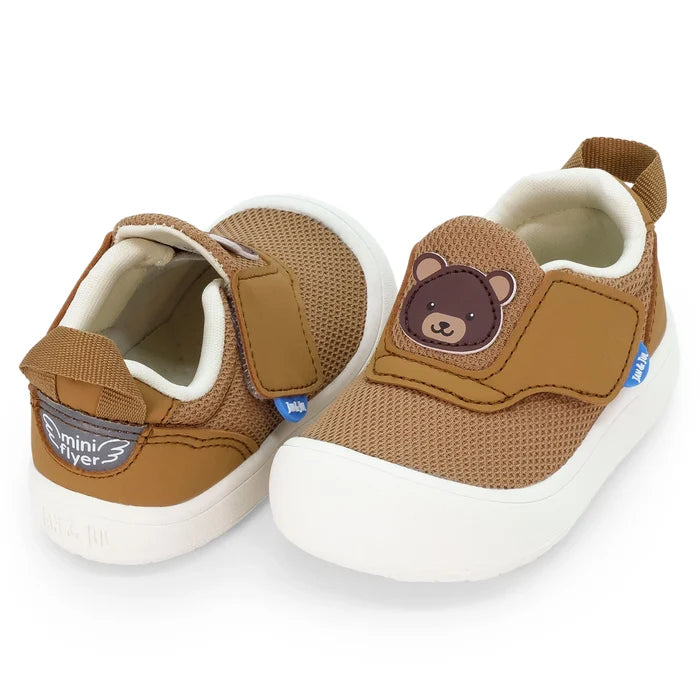 Jan & Jul Mini-Flyer Shoes - Brown Bear