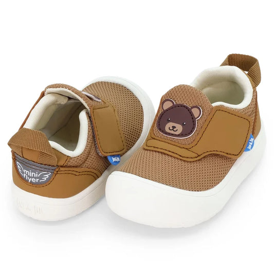 Jan & Jul Mini-Flyer Shoes - Brown Bear